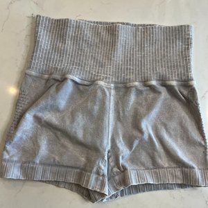 FP Movement, Good Karma Running Shorts, Size XS/S in Ice Grey